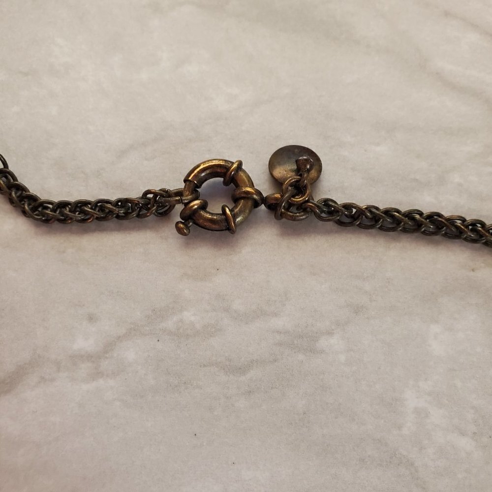 💕 J.Crew Pearl Cluster Antiqued Necklace 💕 - Picture 10 of 11